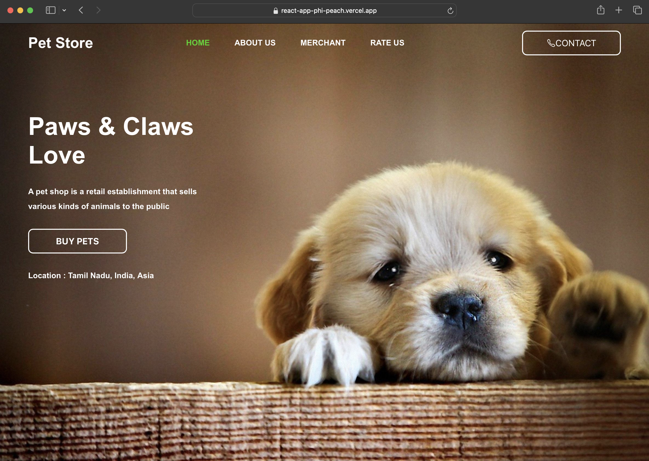 Paws & Claws: The Premier Pet Emporium